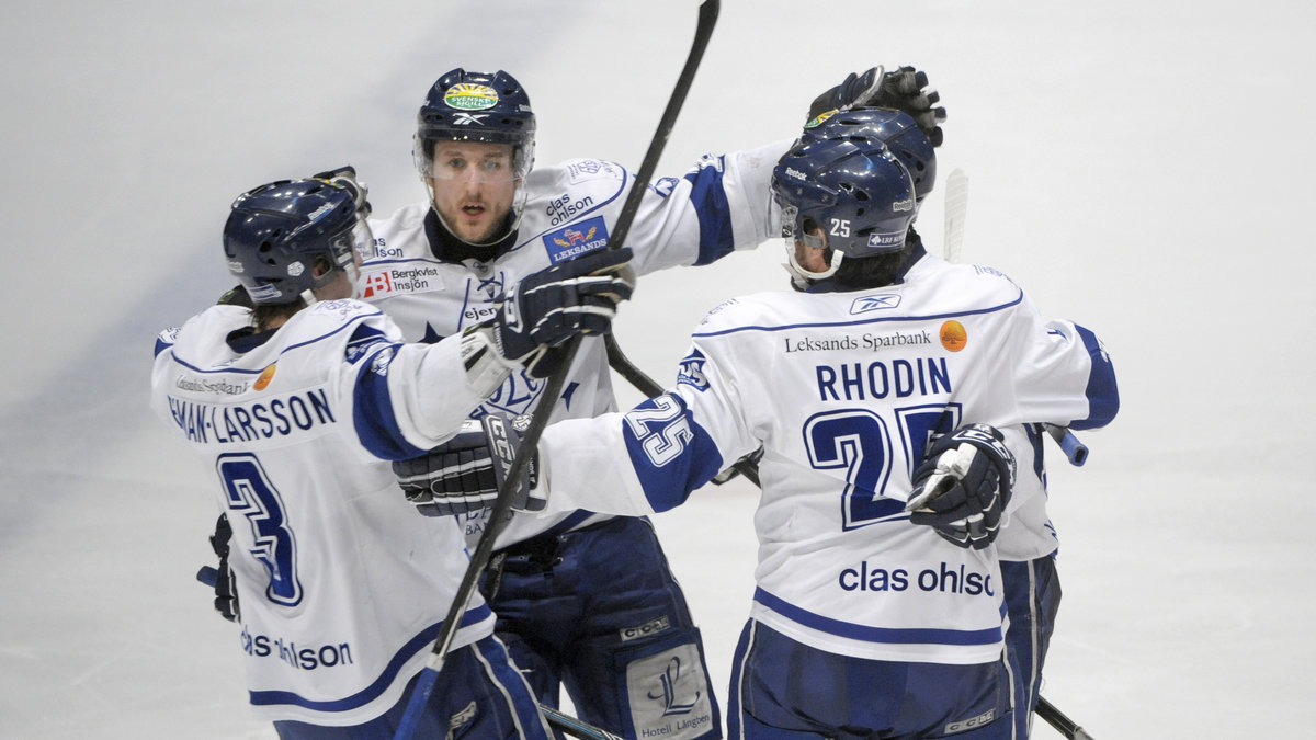 Bästa hockeylag på listan är Leksand med sin fjärdeplats.